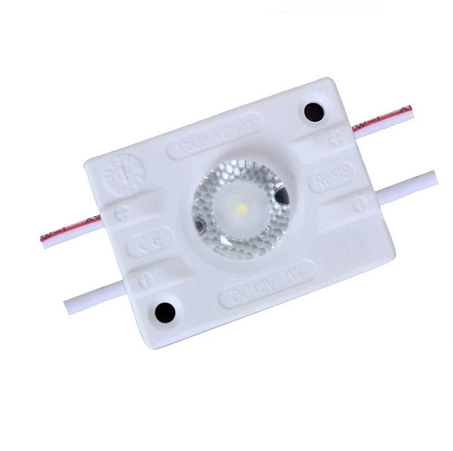 Светодиодный модуль AIDA SY 1SMD диод 2835, 1.5Вт, 12В белый 